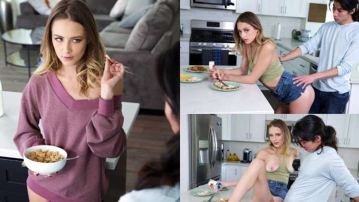 你把精液射到我的三明治上了