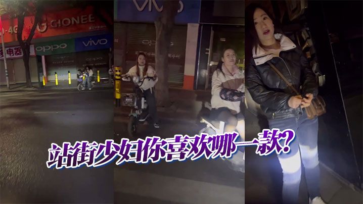 站街少妇你喜欢哪一款？