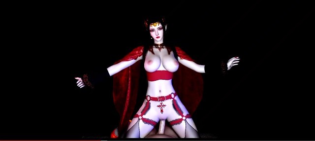 3D国漫女神EVA跨骑~3#动漫#3D