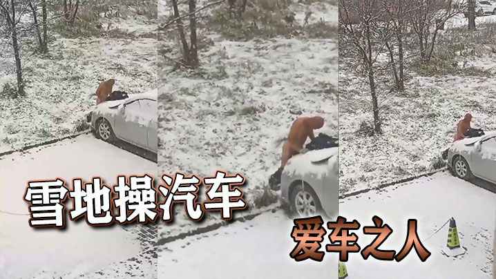 雪地操汽车爱车之人